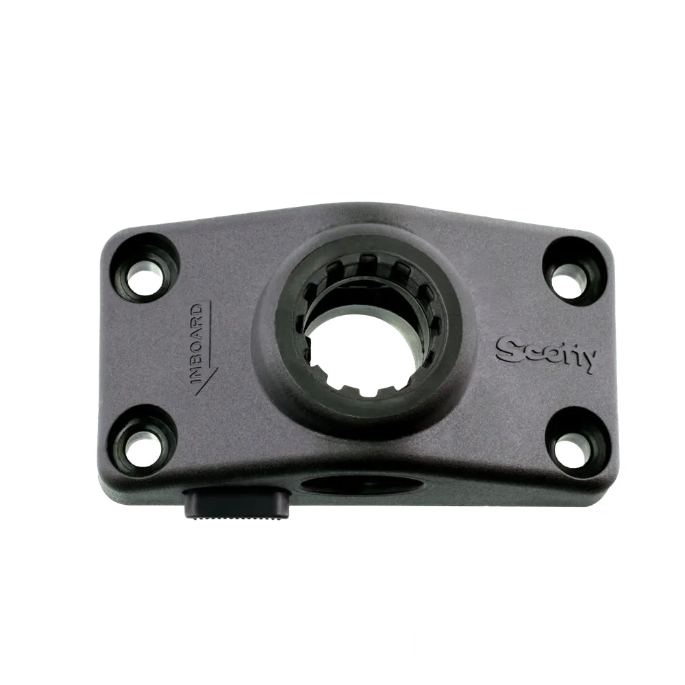 Scotty No.241L Locking Push Button Combination Side or Deck Mount