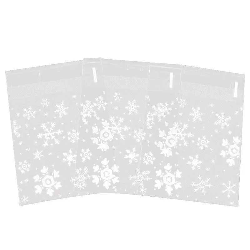 Self Adhesive Cookie Candy Package Bags 100PCS 2Styles