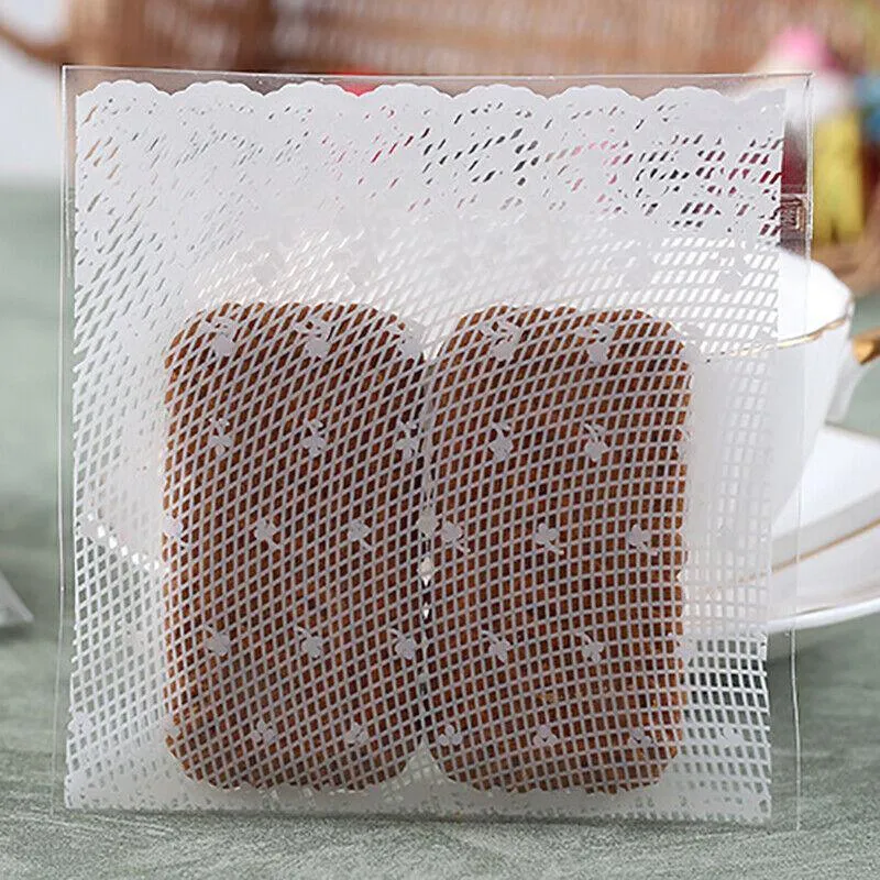 Self Adhesive Cookie Candy Package Bags 100PCS 2Styles