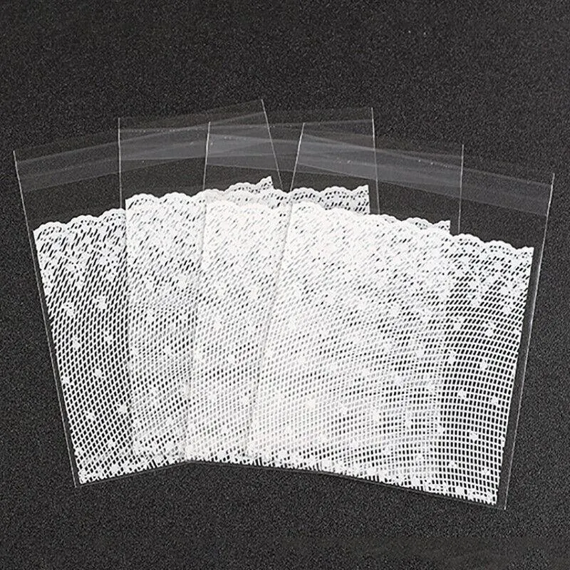 Self Adhesive Cookie Candy Package Bags 100PCS 2Styles