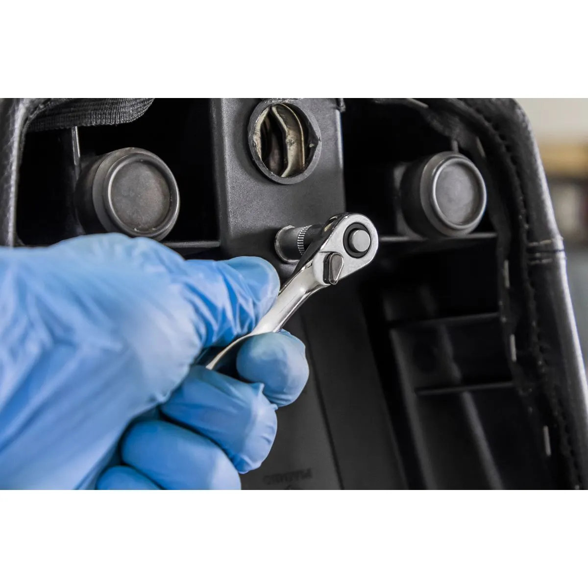 Siegen by Sealey Micro Ratchet Wrench & Bit Driver Set 2pc