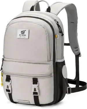 SKYSPER Kids Backpack - 18L School Backpacks Girls Multi-compartment Travel Bags Boys Bookbag Teen with DIY Sticker