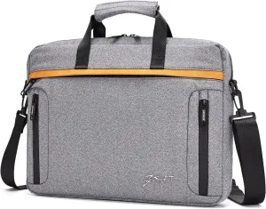 Slim Laptop Bag 15.6 Inch Laptop Briefcase for Women & Men, Waterproof Shoulder Bags