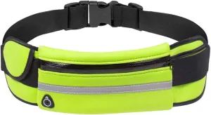 Slim Running Belts for Women, Waterproof Fanny Packs for Women,Phone Holder for Running,Reflective Waist Bag,Runners Belt Pouch,Money Belt,Waist Pack Bag for Camping Travel Running Workout