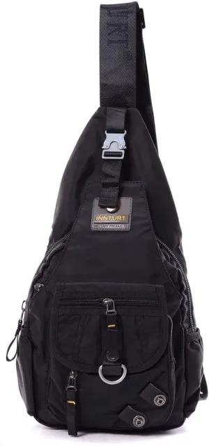 Sling Backpack Sling Bag Crossbody Daypack Chest Shoulder Pack for Men Women