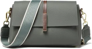 Small Crossbody Bags for Women - Large Capacity Multi-Compartment Purse with 2 Detachable Shoulder Straps​