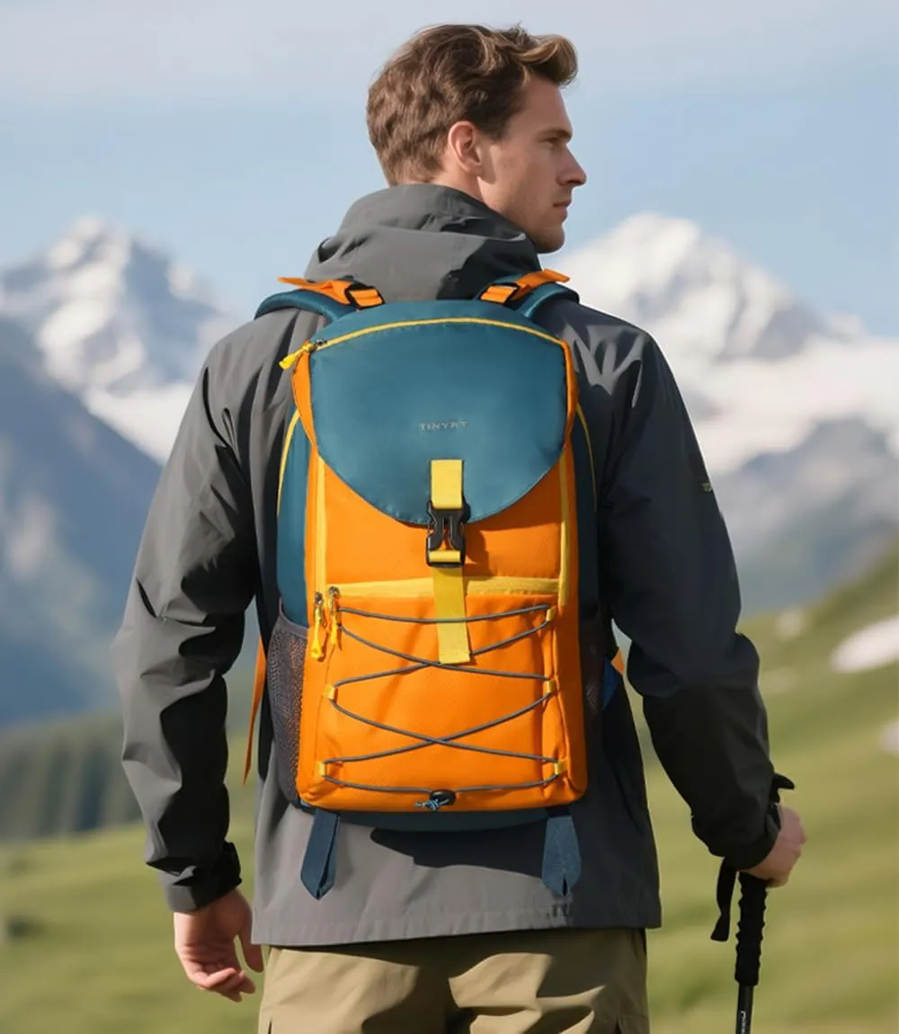 Small Hiking Backpack 15L Lightweight Travel Backpacks Hiking Daypack with Padded Shoulder Strap Camping Backpack for Women