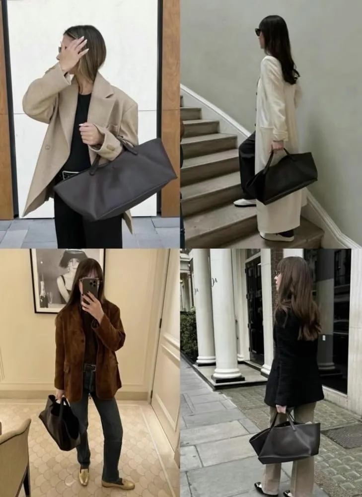 Soft Vegan Leather Tote Bags for Women Large Travel Handbag Purse Casual Work Shopping Top Handle Bag Satchels