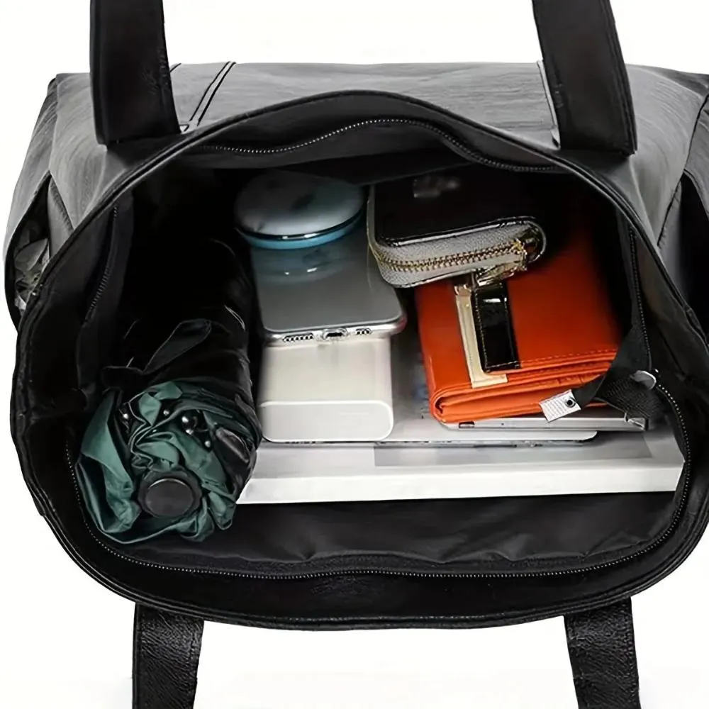 Soraya’s Everyday Edition | Minimalist Leather Tote Bag