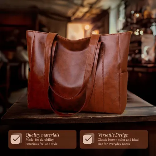 Soraya’s Everyday Edition | Minimalist Leather Tote Bag