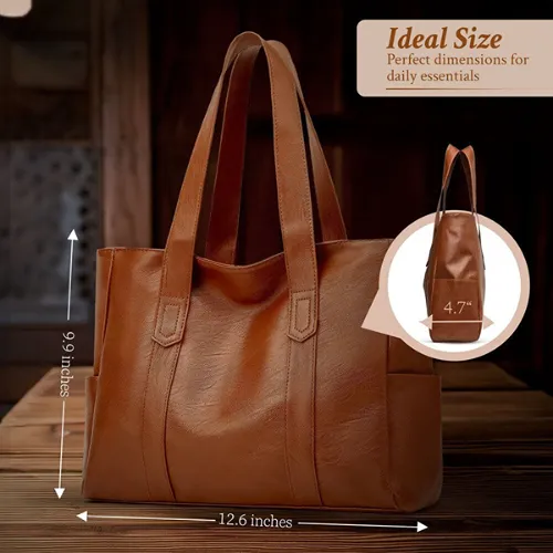 Soraya’s Everyday Edition | Minimalist Leather Tote Bag