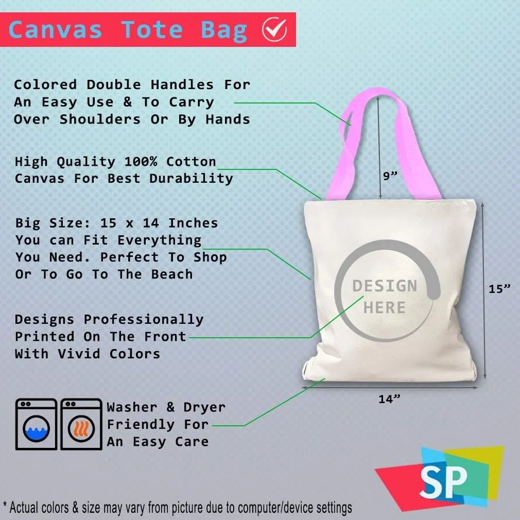 Speedy Pros Canvas Tote Bag for Women Born to Fame Sport Hobbies Video Games Beach Bags for Women