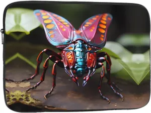 Strange Insects Prints Shockproof Portable Laptop Sleeve Bag 17 inch - Protective Case for Men and Women's Business Travel, Office Daily Use