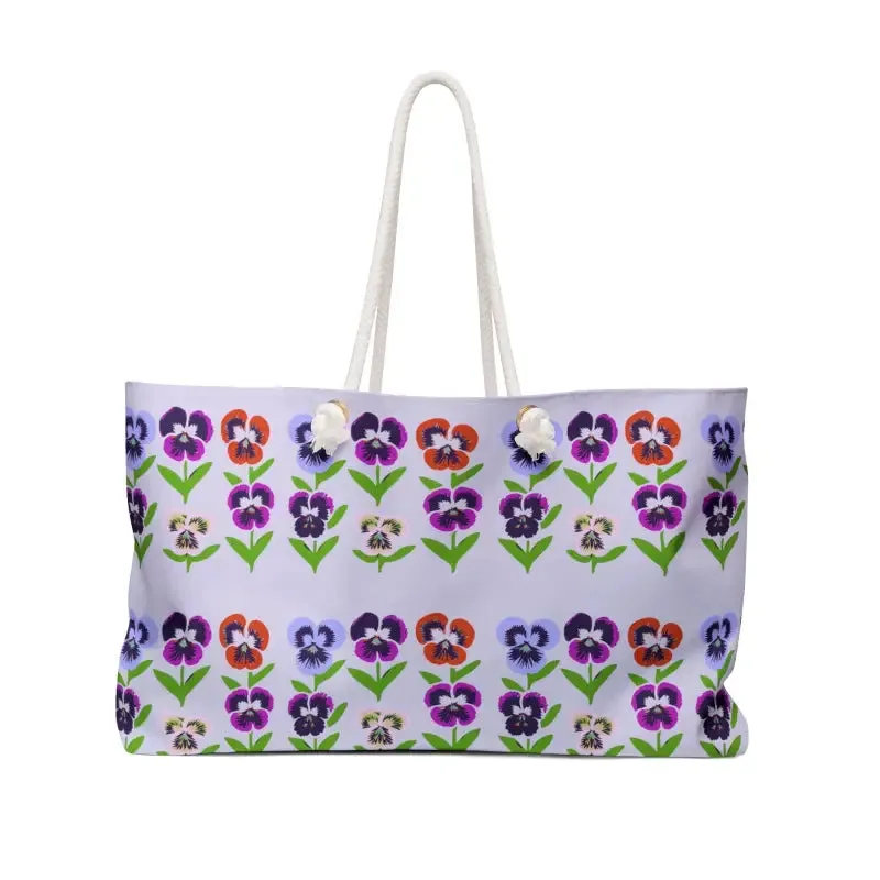 Stylish Jetsetter Oversized Polyester Weekender Bag