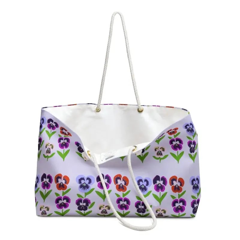 Stylish Jetsetter Oversized Polyester Weekender Bag
