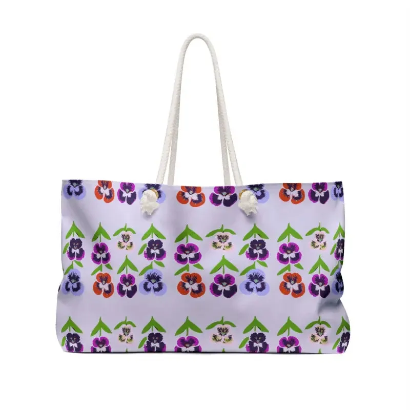 Stylish Jetsetter Oversized Polyester Weekender Bag