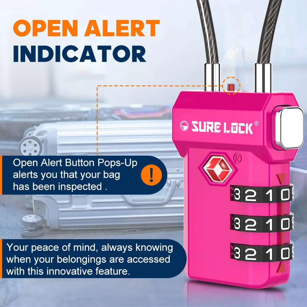 SURE LOCK TSA Luggage Locks