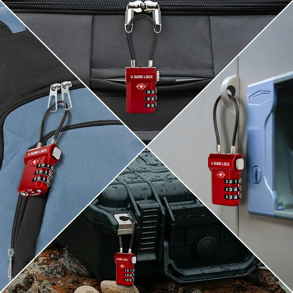 SURE LOCK TSA Luggage Locks