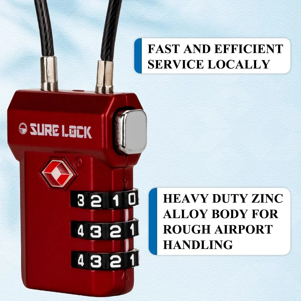SURE LOCK TSA Luggage Locks