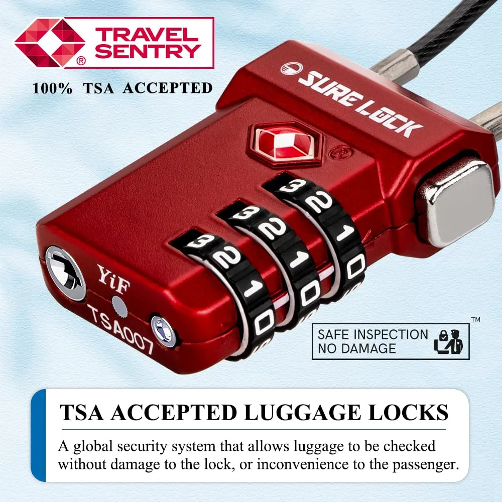 SURE LOCK TSA Luggage Locks