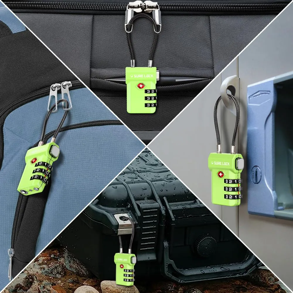 SURE LOCK TSA Luggage Locks