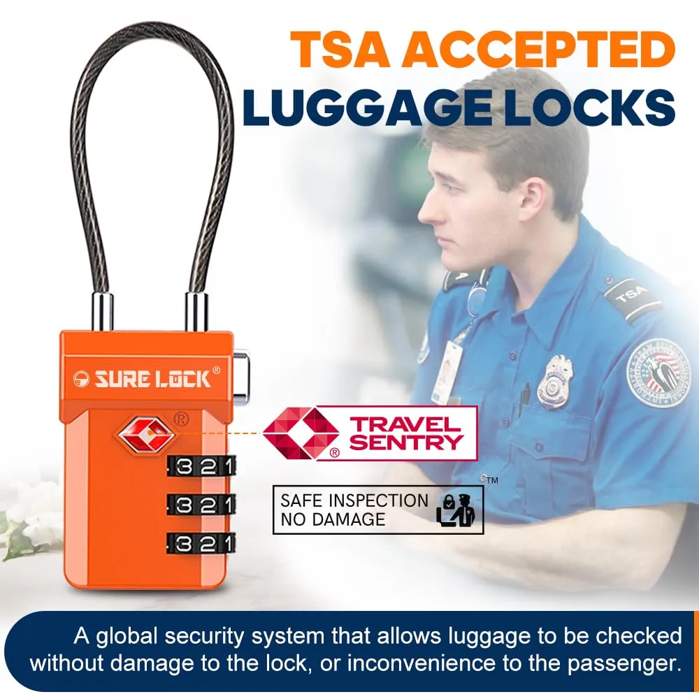 SURE LOCK TSA Luggage Locks