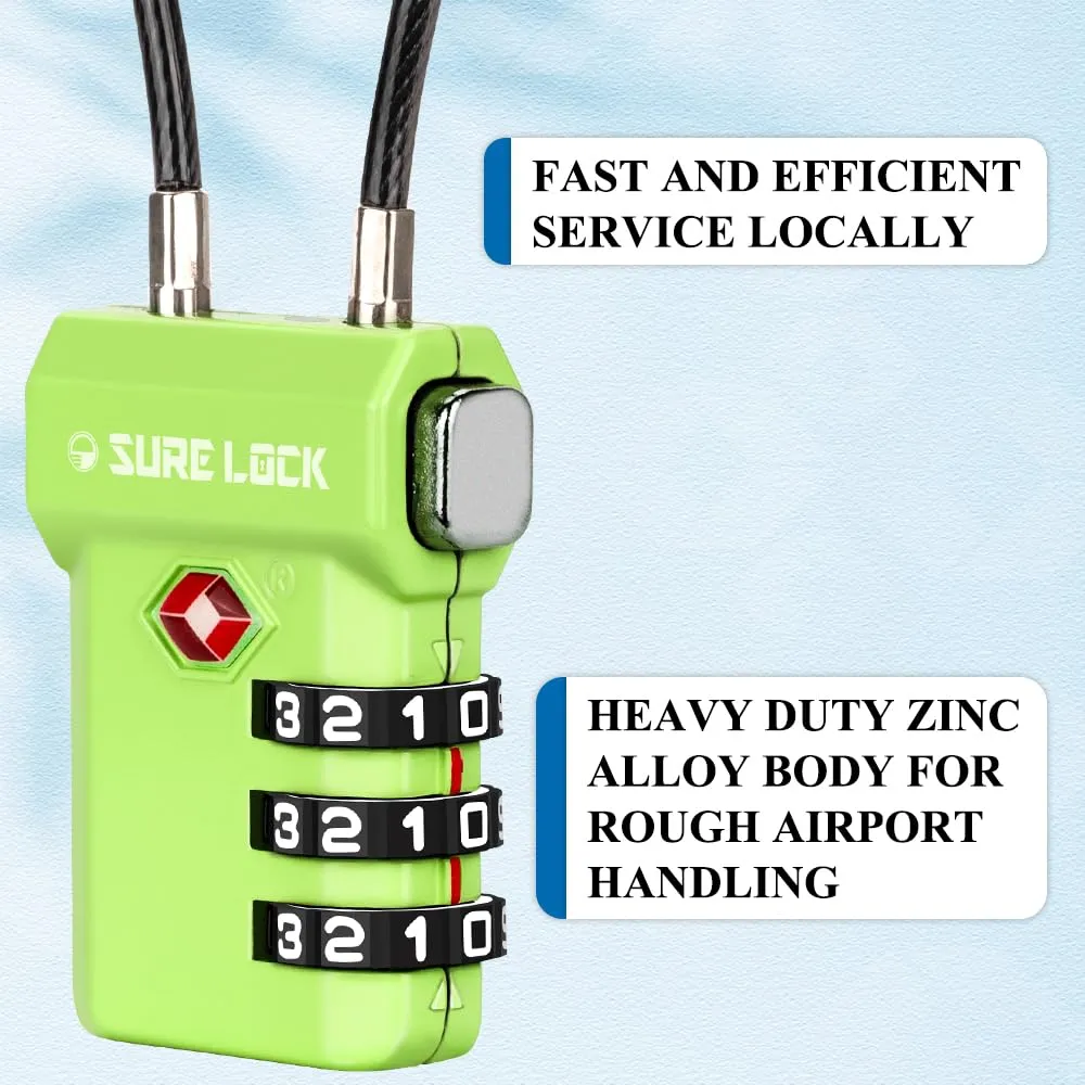 SURE LOCK TSA Luggage Locks