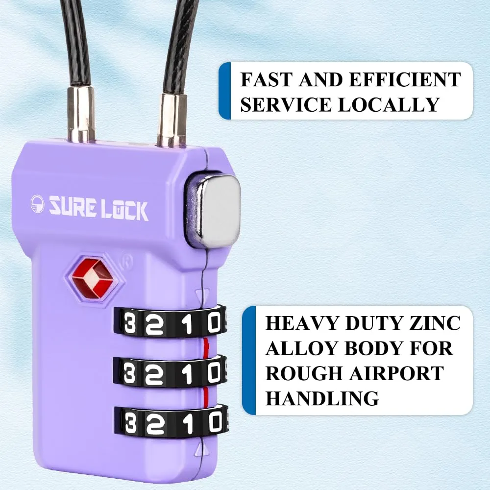SURE LOCK TSA Luggage Locks