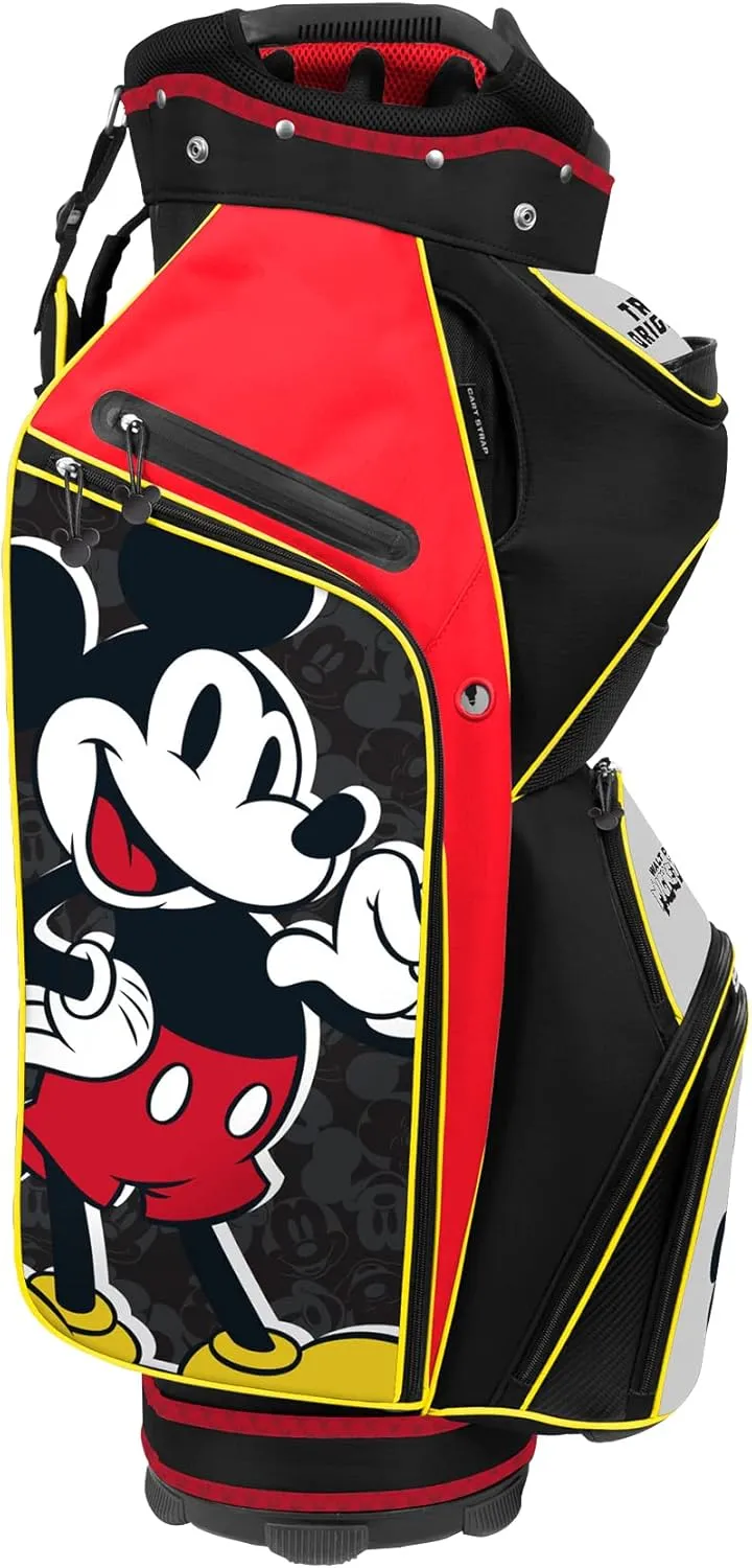 Team Effort Bucket III Cooler Cart Golf Bag Disney Studios