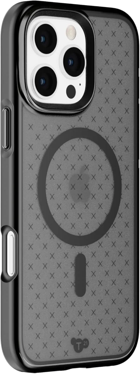 Tech21 EvoCheck for iPhone 16 Pro Max Compatible with MagSafe - Impact Protection Case - in Smokey