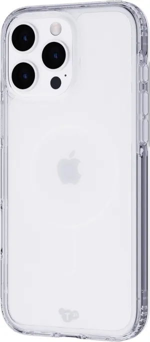 Tech21 EvoClear for iPhone 16 Pro Max Compatible with MagSafe - Impact Protection Case - in Clear