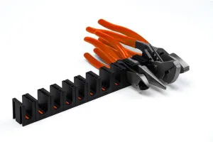 ToolBox Widget Plier Organizer Pro Series 4.0 – Magnetic Plier Holders for Tool Drawer Storage – Modular Toolbox Organizer System for Professional and DIY Mechanics - 1 Pack, 12 Holders