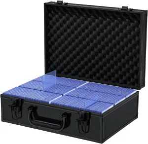 Toploaders Storage Box - Fits 3" x 4" 35pt-Rigid Card Holders, Top Loader Hard Case, Trading Cards for Sports Case((Holds 600  Toploaders)