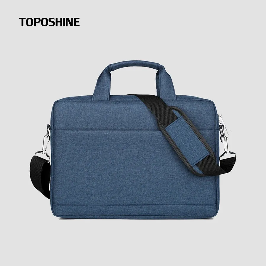 Toposhine Laptop Handle Bag Sleeve Case Shoulder Handbag Notebook Pouch Briefcase For 15.6 17.3 inch Laptop Computer No Logo Bag