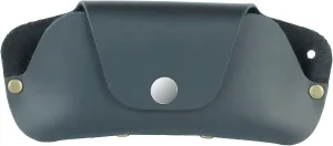 Toprank Leather Eyeglass Case - Handmade Slim Sunglasses Holder, Genuine and Universal Fit for Men and Women