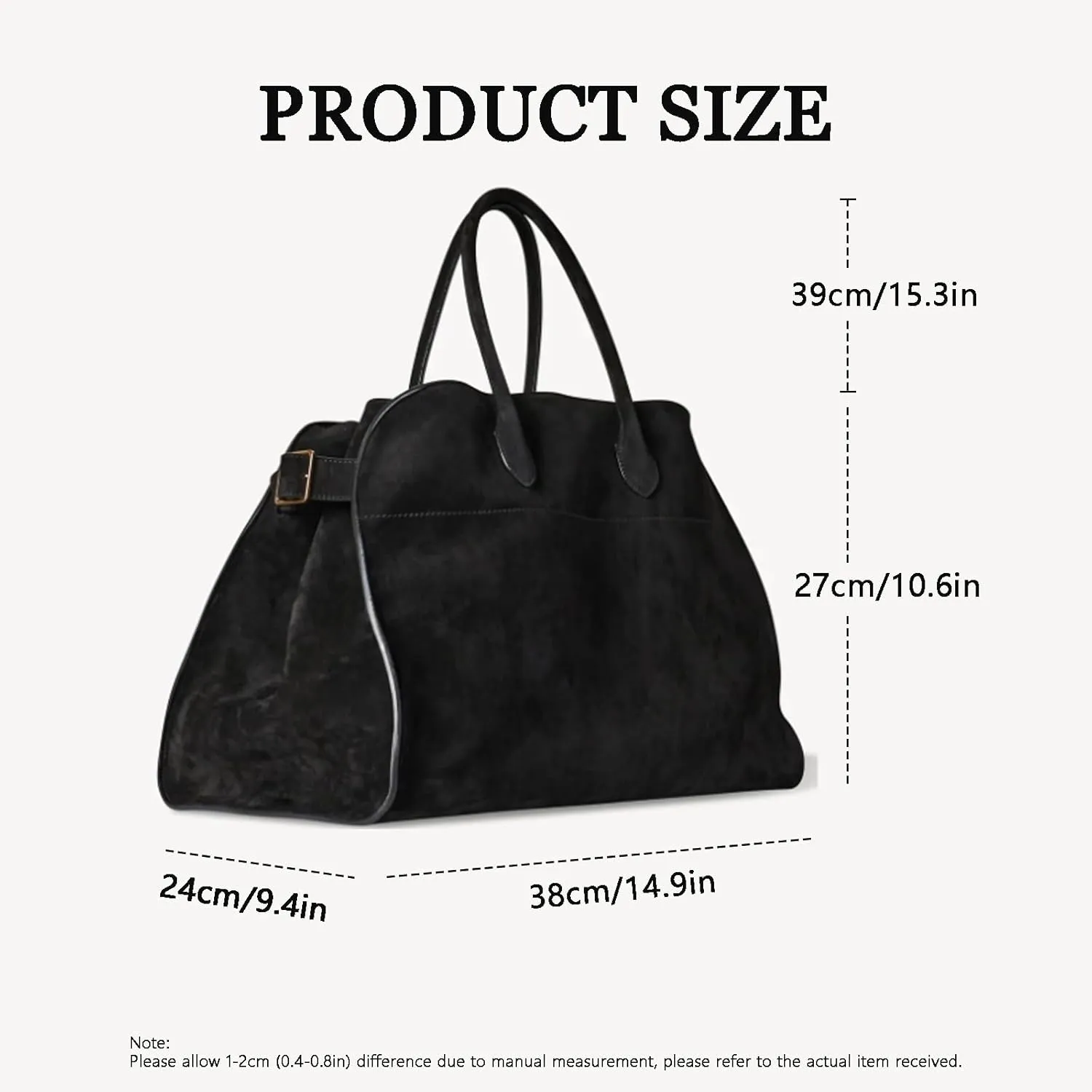 Tote Bag for Women, Soft Suede Satchels Bag, Fashion Vintage Top Handle Handbag, Large Capacity Shoulder Bag Hobo Purse.