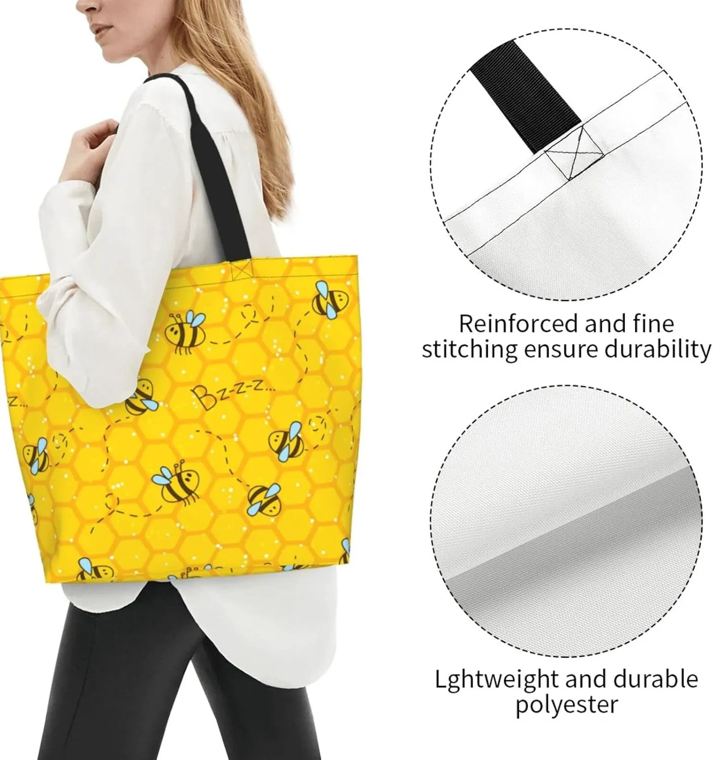 Tote Bag for Women,Large Beach Bag Reusable Grocery Bags Casual Shoulder Bag Handbags for Shopping Travel Work