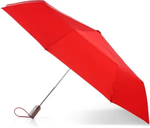 totes Titan Portable Travel Umbrella – Windproof, Waterproof, Strong, Compact Umbrella – Perfect for the Car, Backpack, and On-the-Go