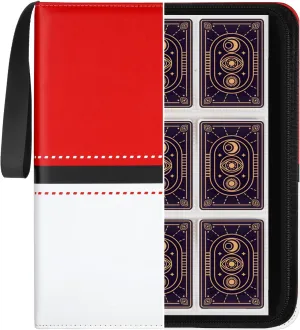 Trading Card Binder, Card Collection Binder Album Folder with 720 Side Loading Pockets, 9 Pocket Trading Card Album Folder for TGC,MTG, Baseball Cards, Yugioh