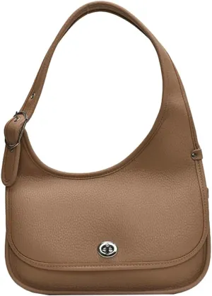 Trendy Vegan Leather Shoulder Bags for Women Small Y2k Tote Purse Handbags Designer Underarm Satchels 2025
