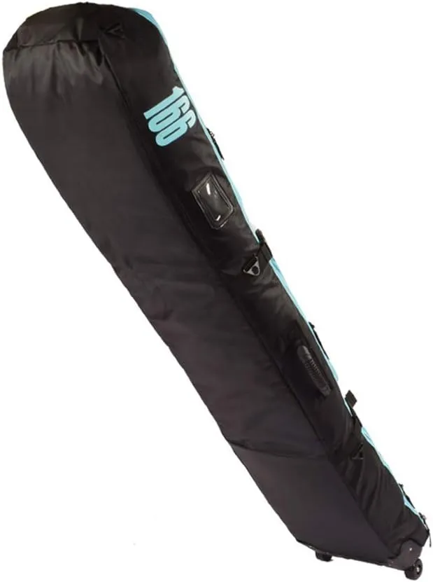 UNISTRENGH Fully Padded Snowboard Bag With Wheels Large Multi-compartment Ski Boots and Helmet Bag Perfect for Travel