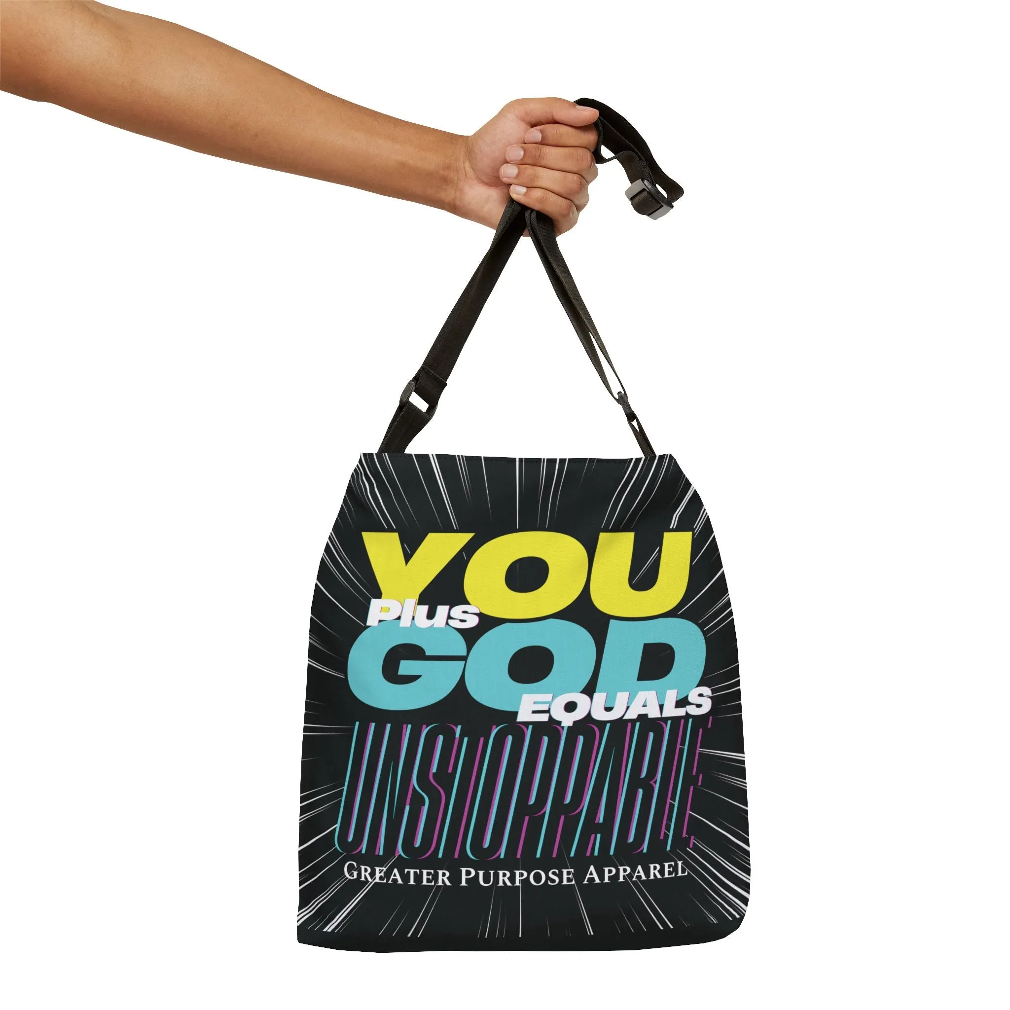 Unstoppable Adjustable Tote (Neon)