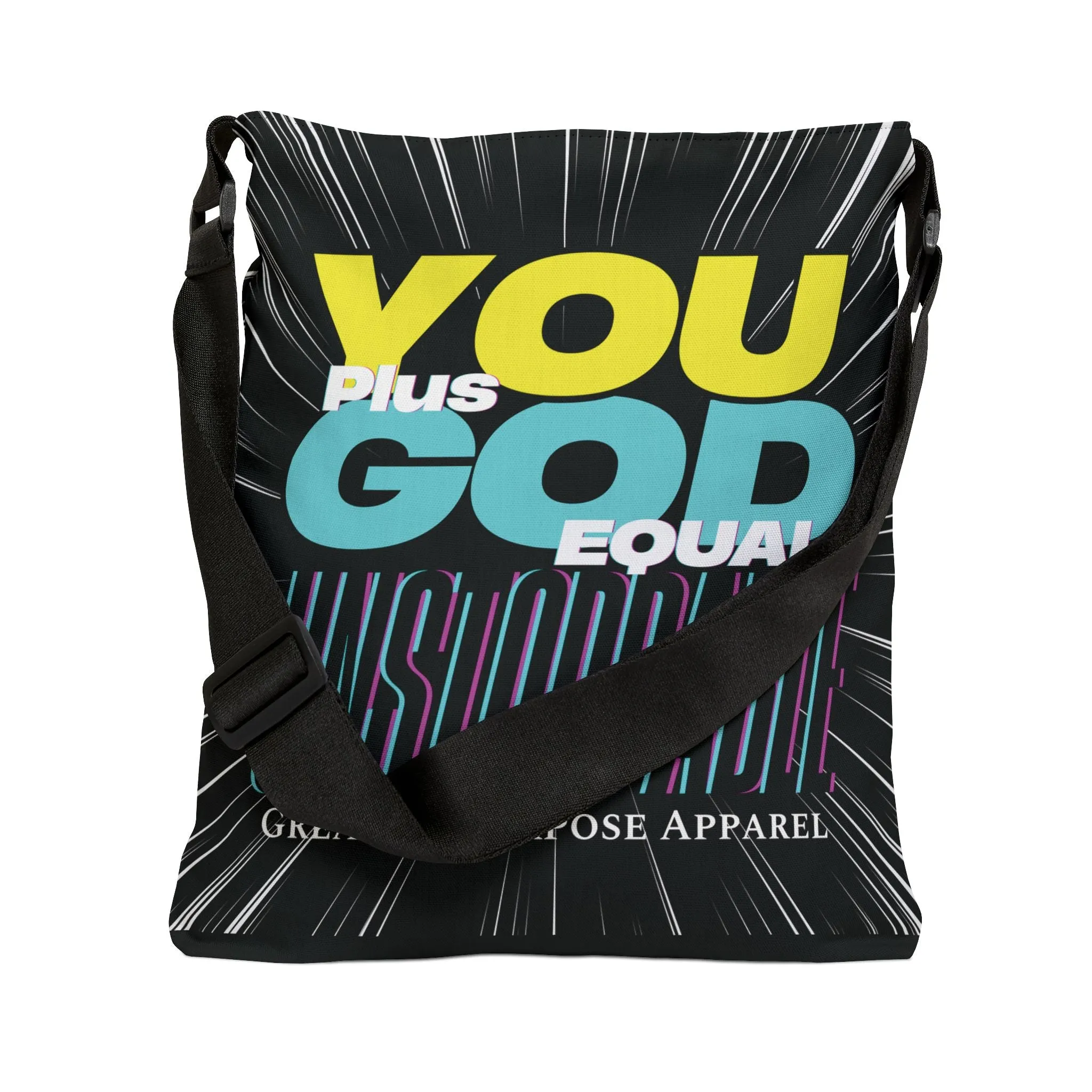 Unstoppable Adjustable Tote (Neon)