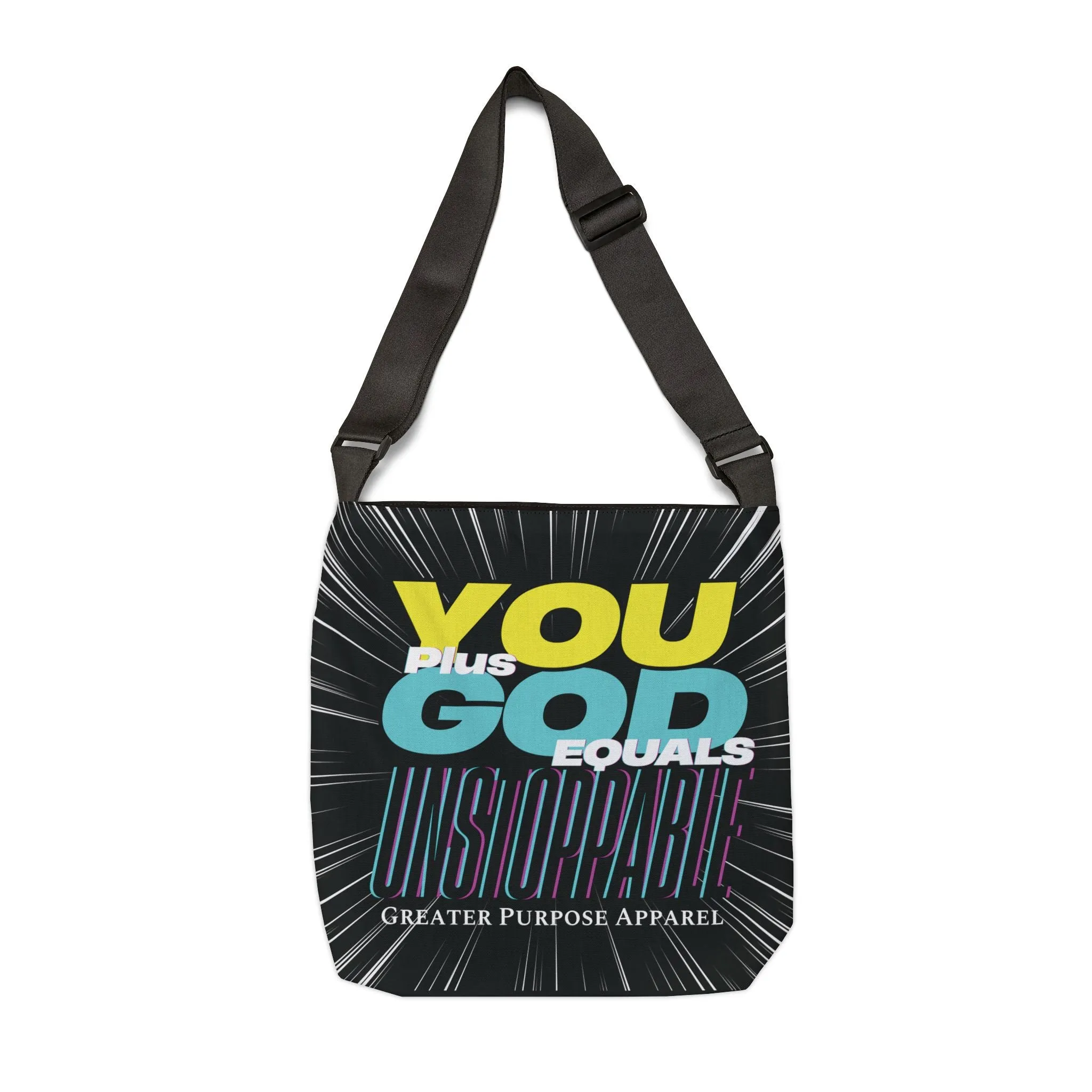 Unstoppable Adjustable Tote (Neon)