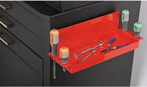US General 69319 Magnetic Hanging Tray with 4 Screwdriver Holder, 7 lbs. Weight Capacity