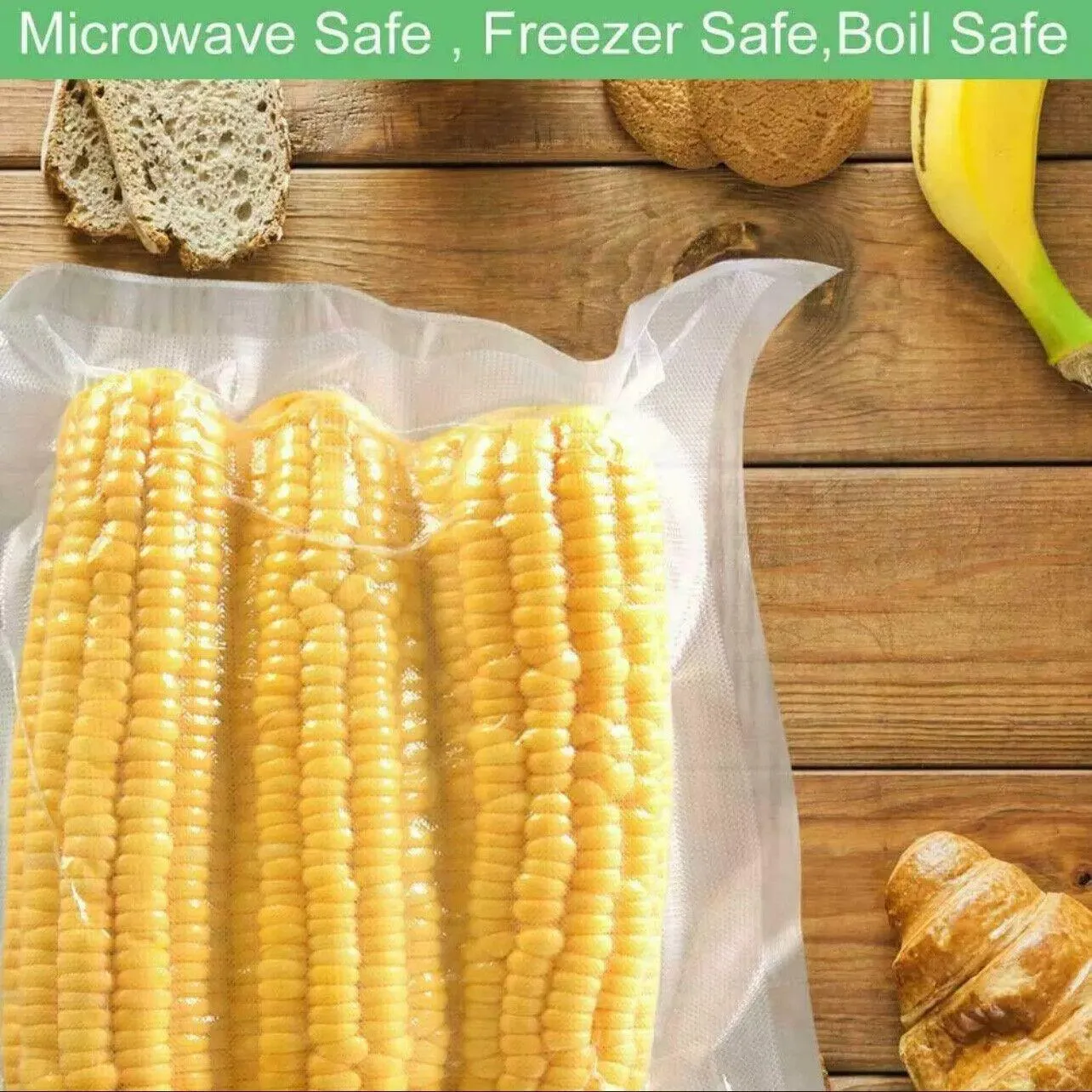 Vacuum Sealing Bags 100/200/500PCS PA&PE Clear