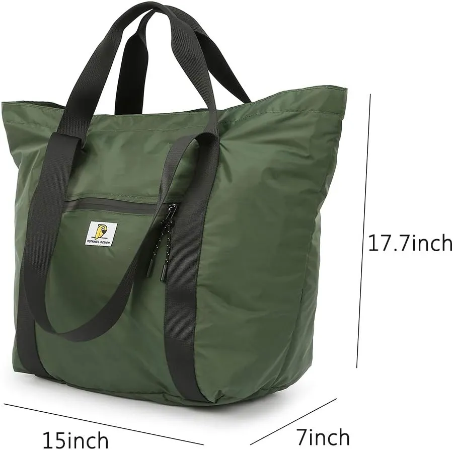 VanFn Foldable Travel Totes Duffel Bag - Gym & Weekend Bag, Luggage Duffle - P.Travel Series