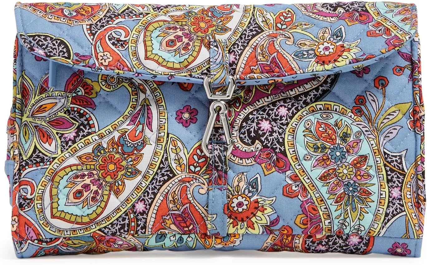 Vera Bradley Women's Cotton Roll-up Tech Organizer