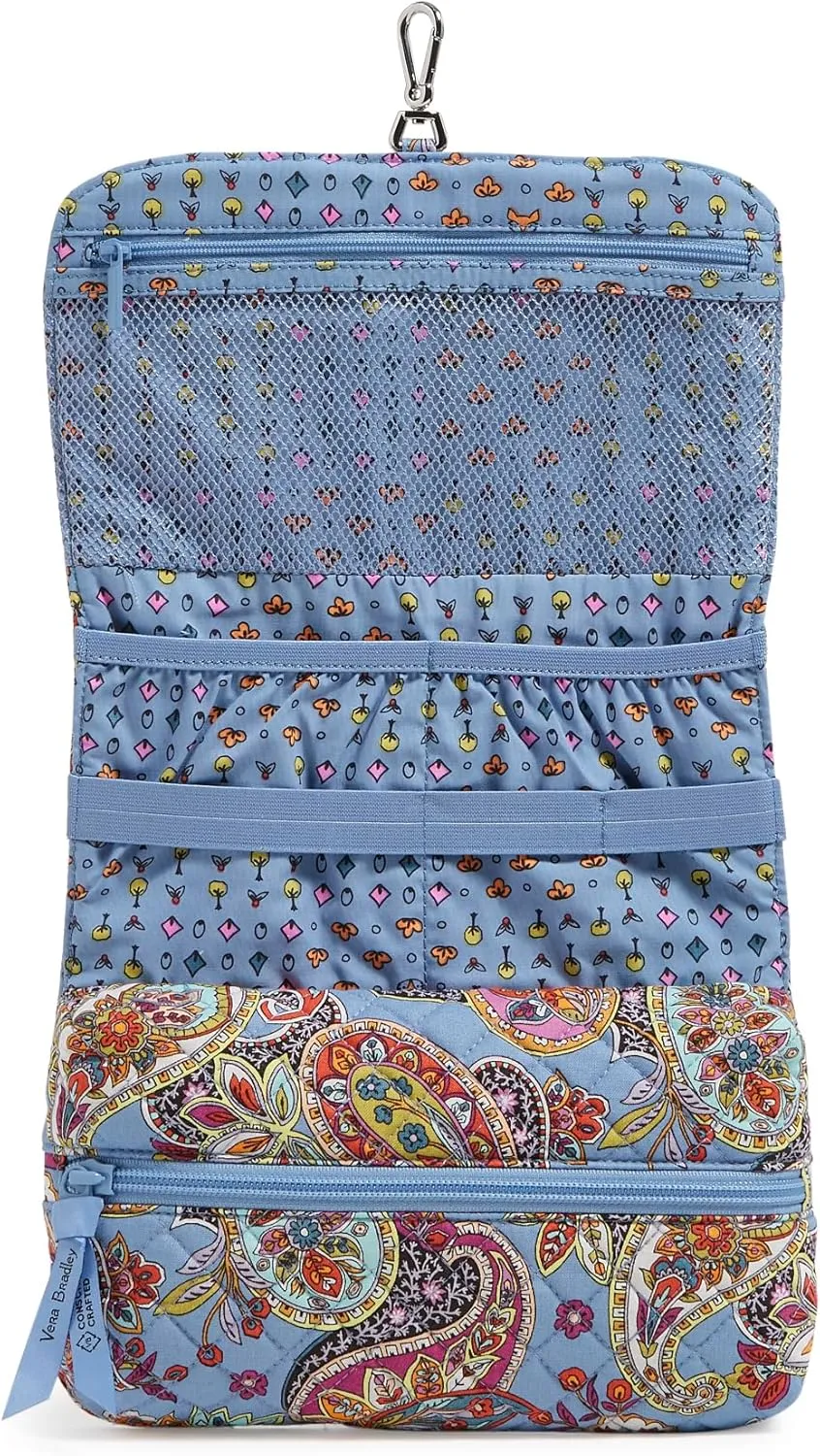 Vera Bradley Women's Cotton Roll-up Tech Organizer