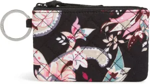 Vera Bradley Women's Cotton Zip Id Case Wallet, Botanical Paisley, One Size